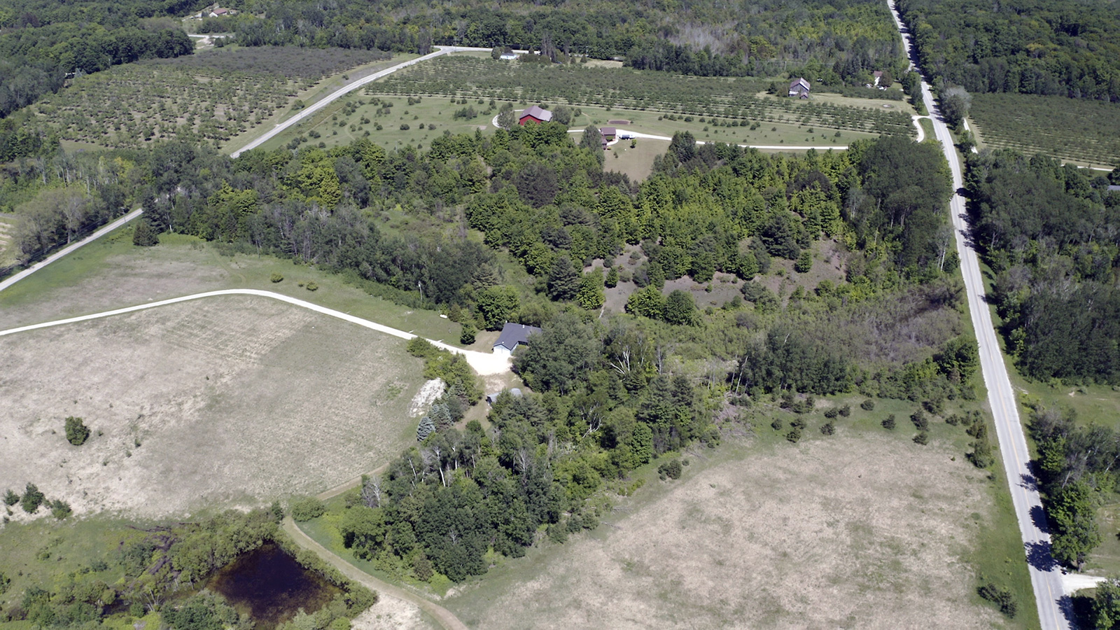 Aerial shot of Charter Sanctuary